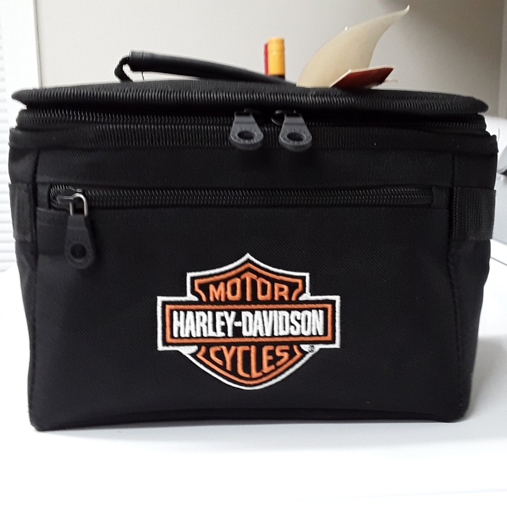 HARLEY DAVIDSON INSULATED 6 PACK LUNCH COOLER NWT